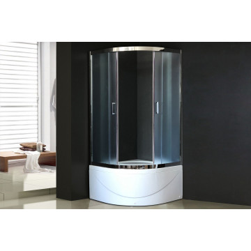 Душевой угол Royal Bath RB90BK-C-CH (матовое)